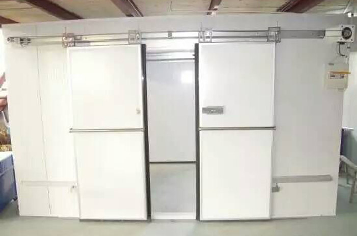 电动双开平移门